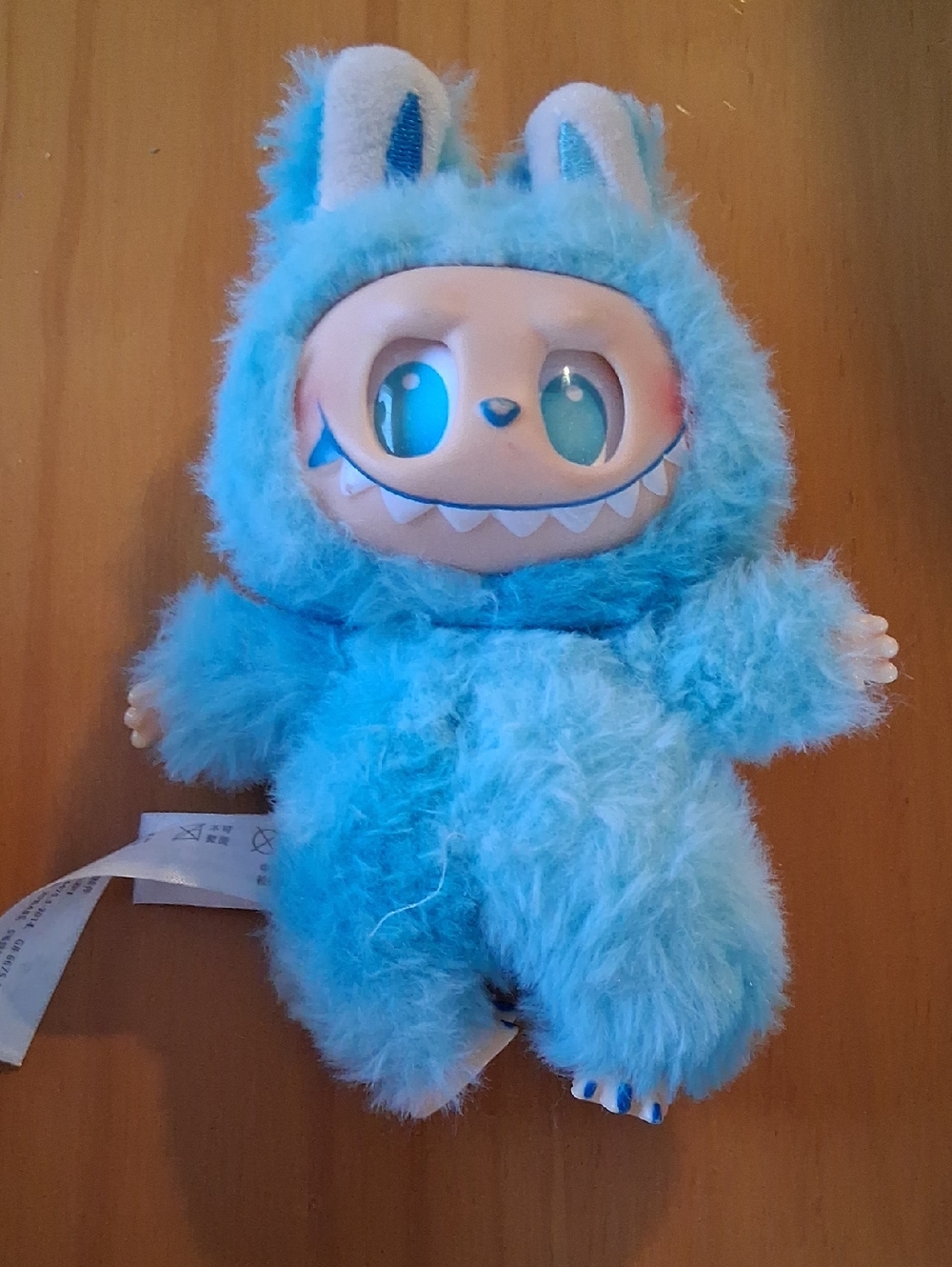 Blue Furry Monster Plush Doll